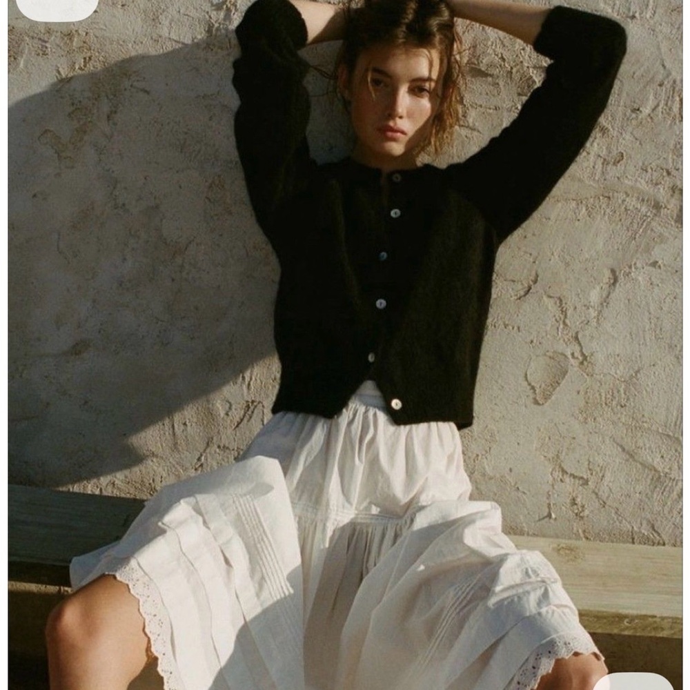 NWOT DÔEN Petra Cardigan in Black